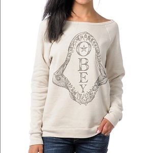 Obey Shark Crew Neck Sweatshirt